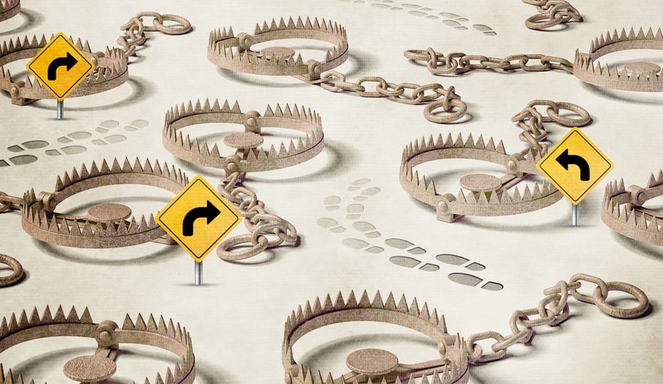 Featured image for The 13 Major Author Traps (& How To Avoid Them)