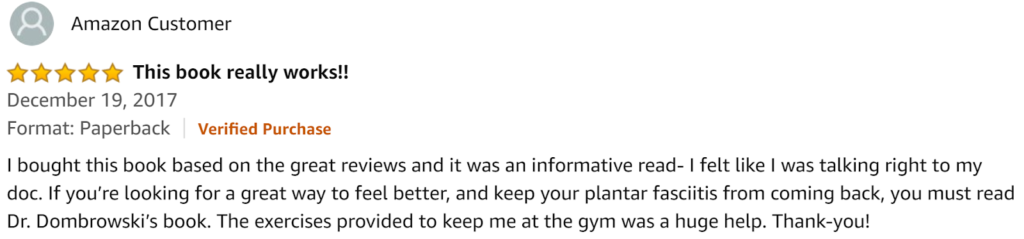 The Plantar Fascitiis Plan Book Review