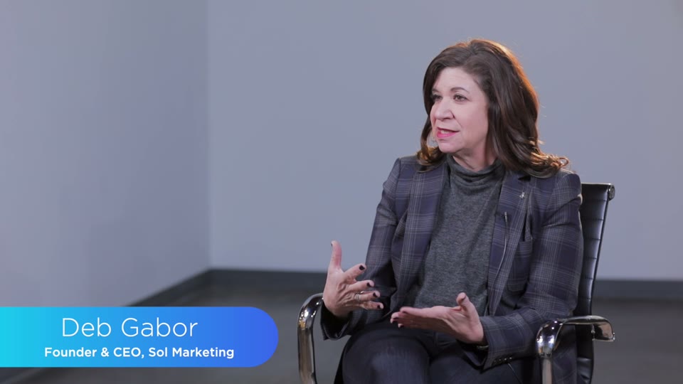 Deb Gabor, author of Branding Is Sex