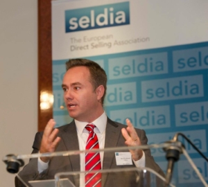 ben woodward speaking at podium