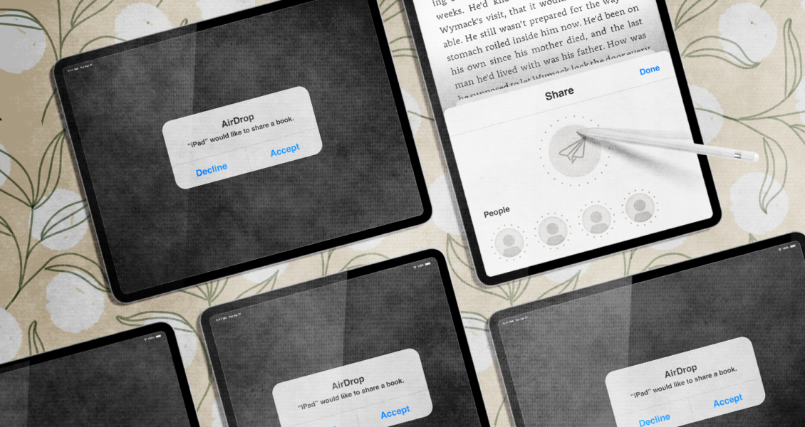 sharing between tablets