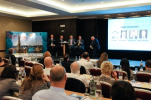 ben woodward speaking to audience