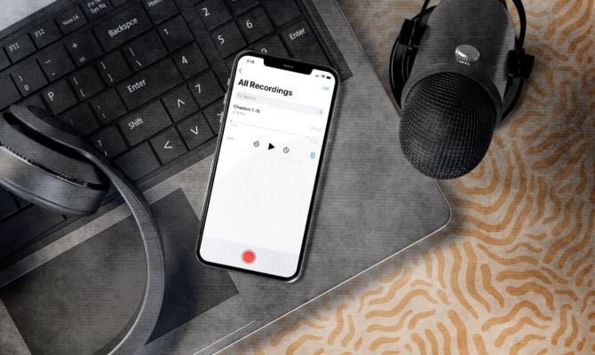 voice memo recording on phone