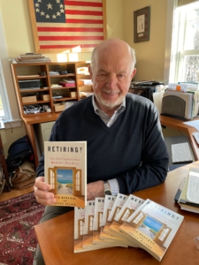 Bruce Hiland with book