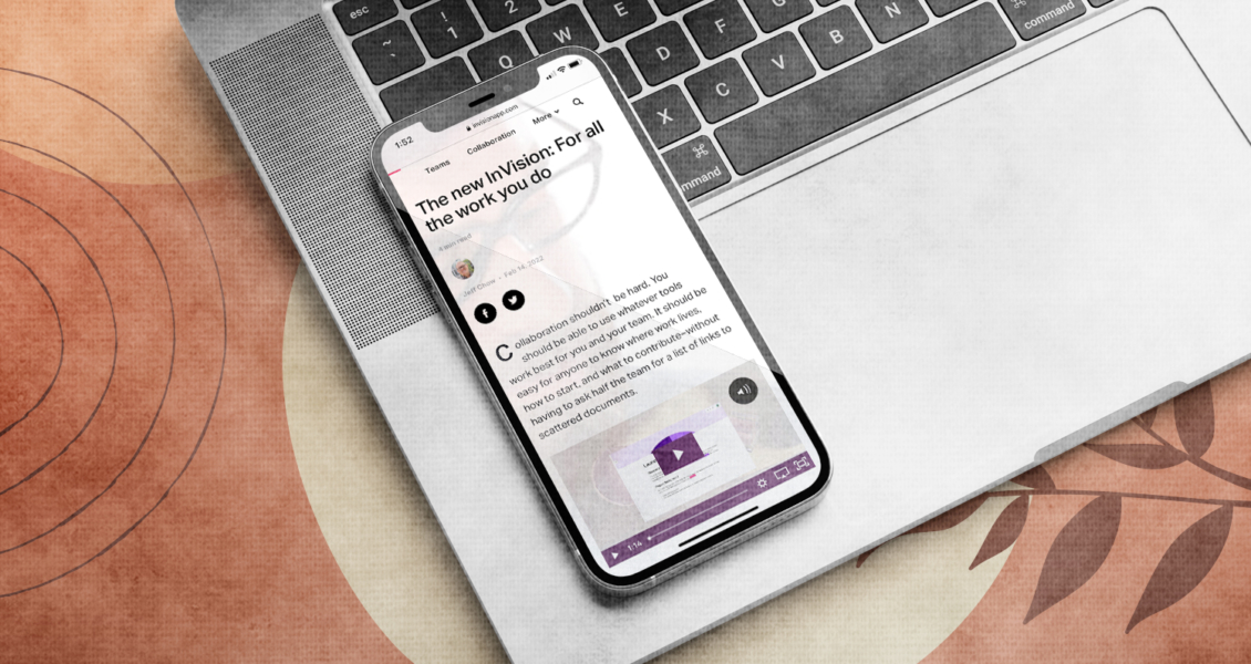 invisionapp on phone