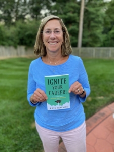 Kris Holmes with published book