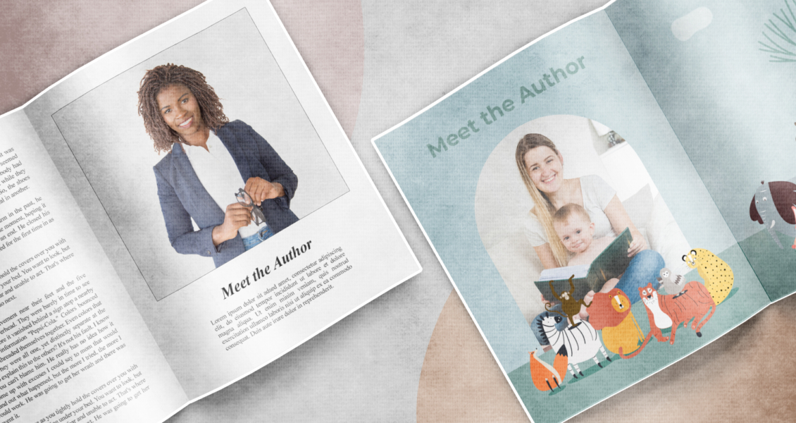 image of different about the authors in magazines