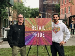 ron thurston with book poster