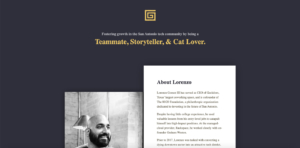 lorenzo gomez website screenshot