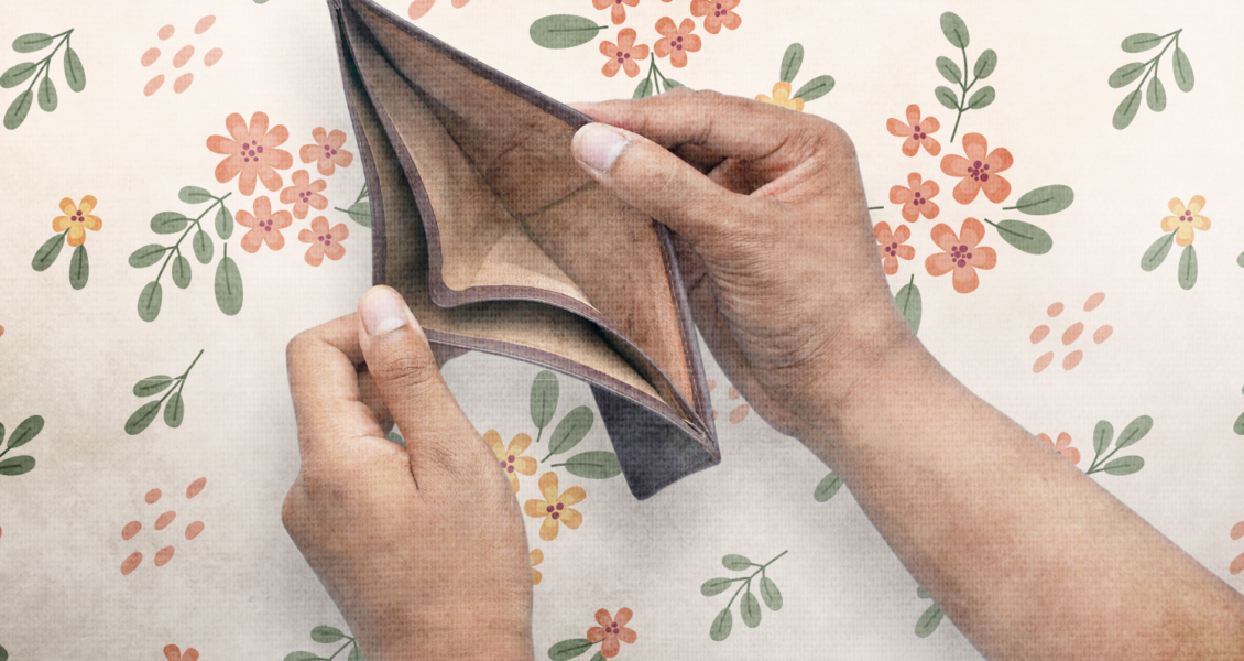 opening empty wallet