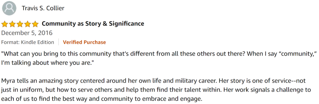 Start Where You Are Review