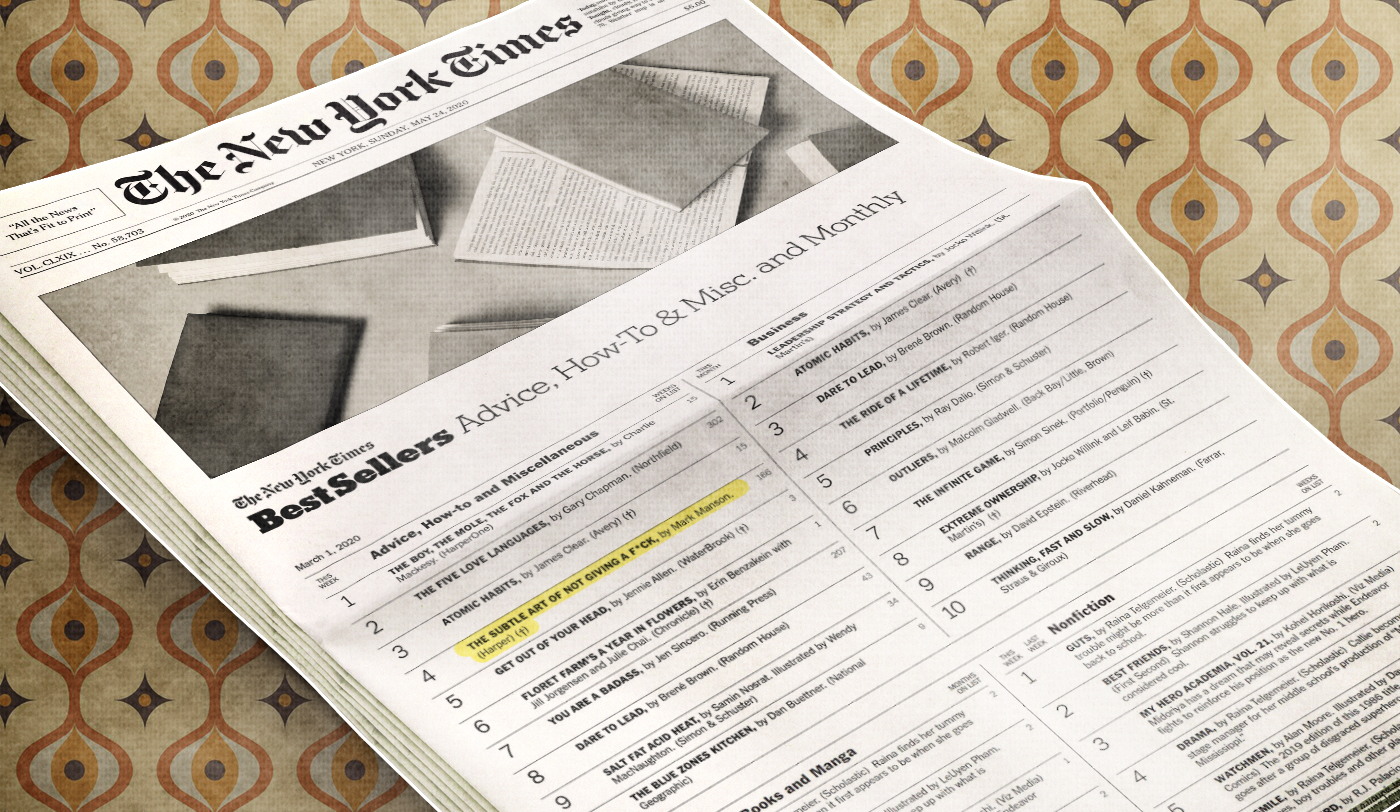 Featured image for How To Get On The NY Times & Every Other Bestseller Book List