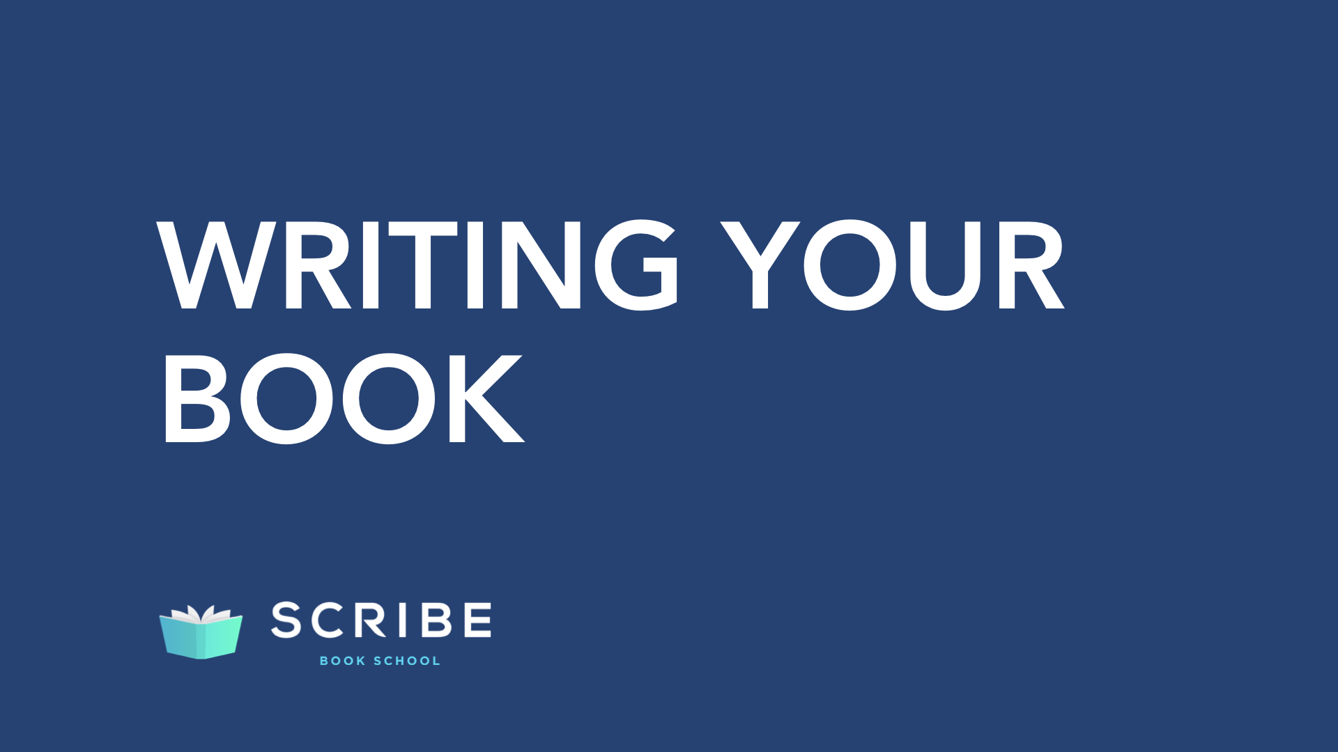 Writing Your Book