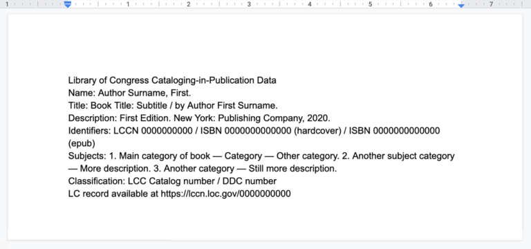 How To Guide On Creating A Book Copyright Page (With Template)