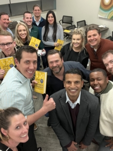 group of people with authors