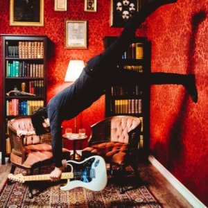 Steve turned upside down