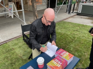 ron thurston signing book