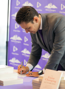 michael mogill signing books