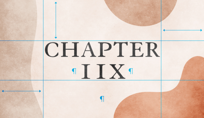 feature image typesetting chapter page