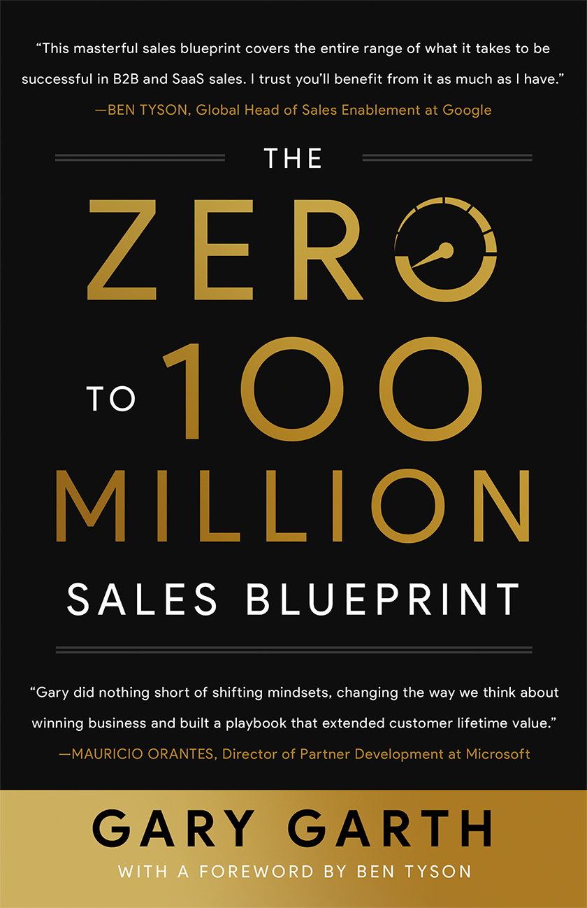 The Zero to 100 Million Sales Blueprint
